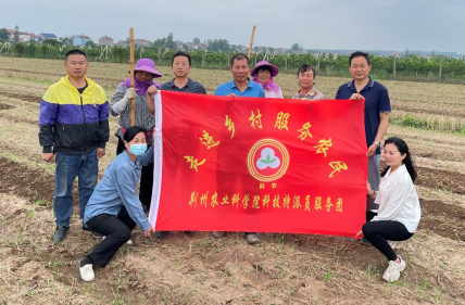 将论文写在祖国大地上 科技兴农你我先行